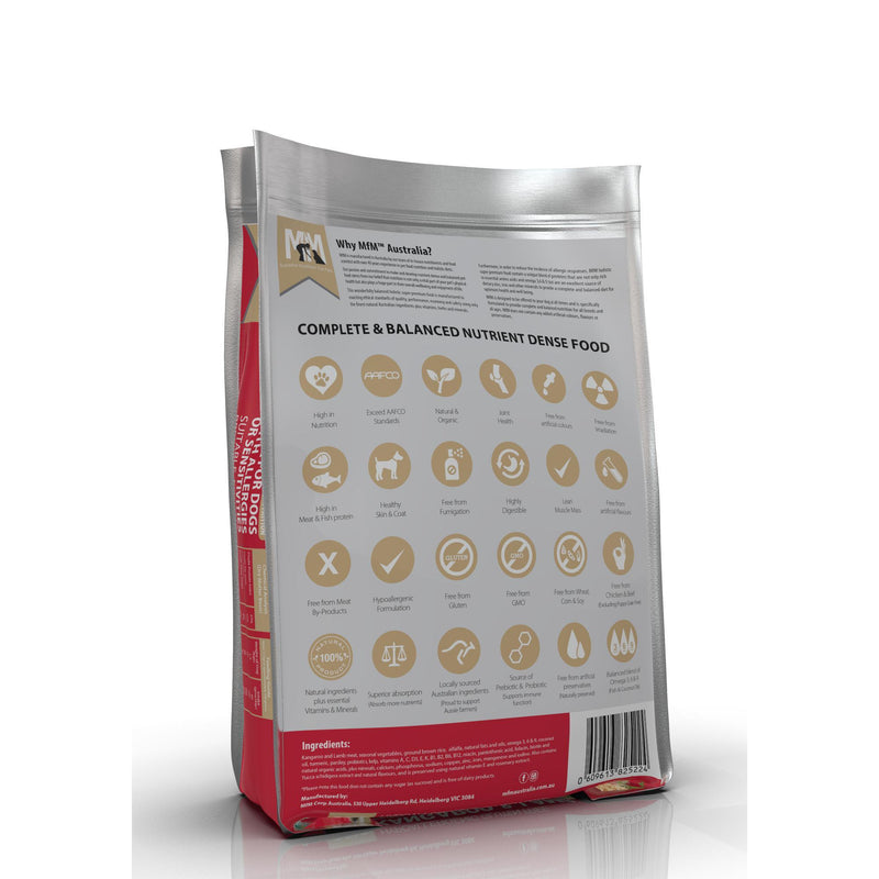 Meals for Mutts Kangaroo and Lamb Dry Dog Food 9kg