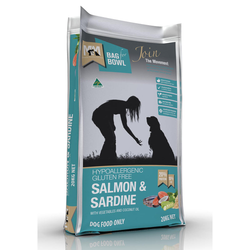 Meals for Mutts Salmon and Sardine Dry Dog Food 20kg-Habitat Pet Supplies