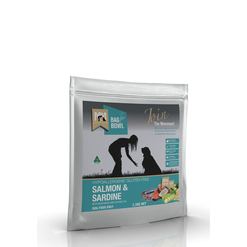 Meals for Mutts Salmon and Sardine Dry Dog Food 2.5kg-Habitat Pet Supplies