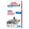 Milbemax Allwormer Tablets for Small Cats 0.5-2kg 2 Pack-Habitat Pet Supplies
