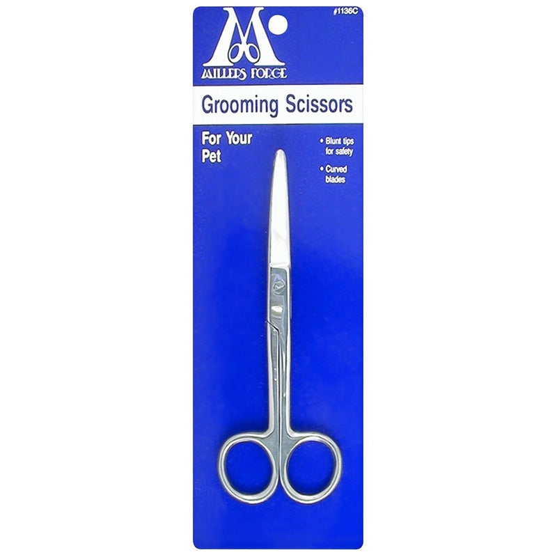 Millers Forge Grooming Scissors with Curved Blade-Habitat Pet Supplies