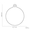 MY FAMILY BASIC CIRCLE LARGE LIME - Habitat Pet Supplies Altona & Chirnside Park