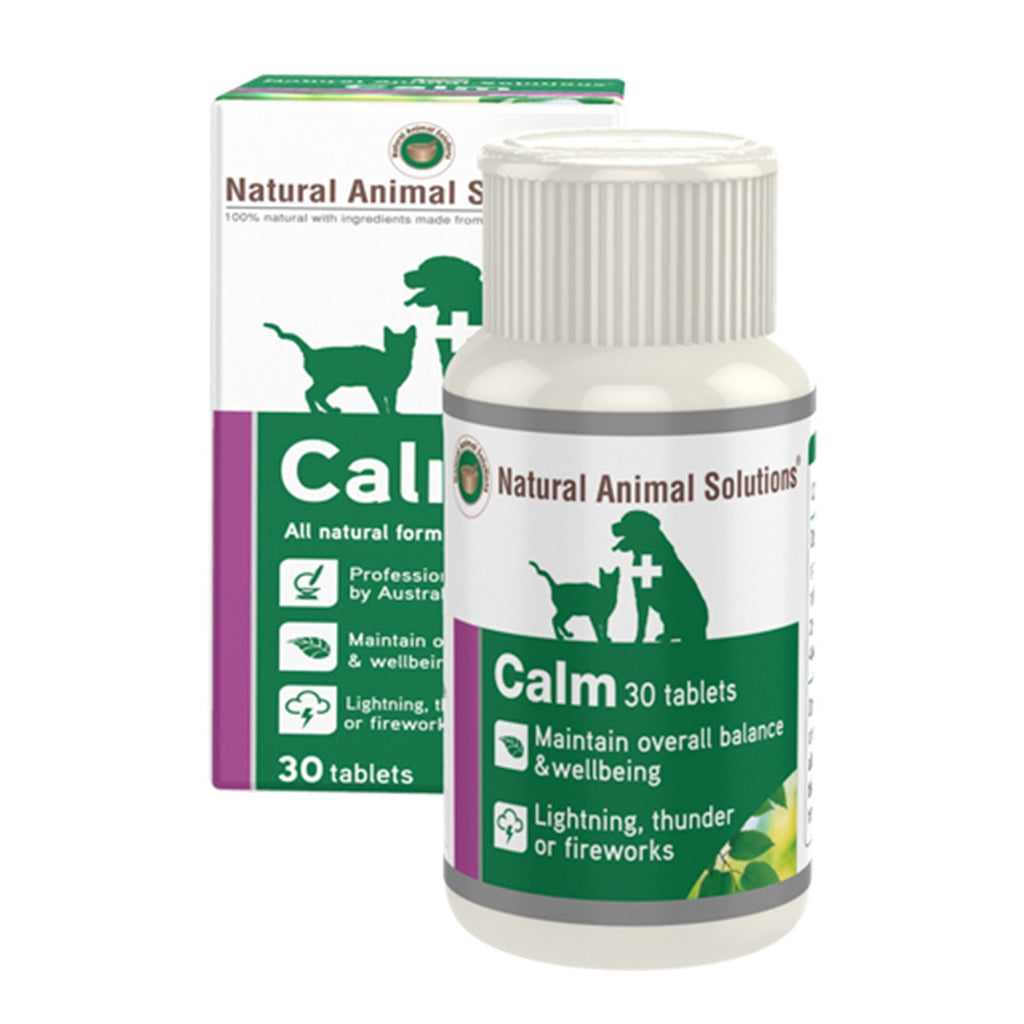 Natural Animal Solutions Calm for Dogs and Cats 30 Pack-Habitat Pet Supplies