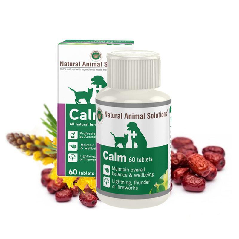 Natural Animal Solutions Calm for Dogs and Cats 60 Pack-Habitat Pet Supplies