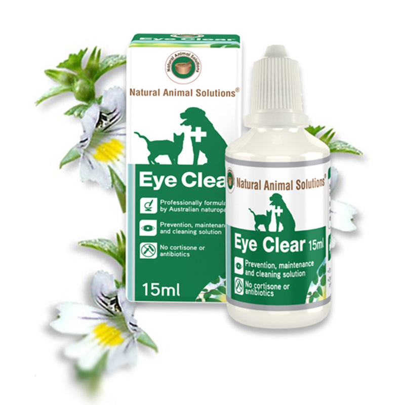 Natural Animal Solutions Eye Clear for Dogs and Cats 15ml-Habitat Pet Supplies