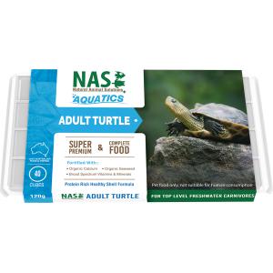Natural Animal Solutions FreshRAW Frozen Adult Turtle Food 120g***-Habitat Pet Supplies