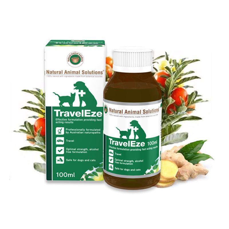 Natural Animal Solutions TravelEze for Dogs and Cats 100ml-Habitat Pet Supplies