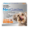 Nexgard Dog 2-4kg Orange 6 Pack-Habitat Pet Supplies