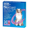 Nexgard Spectra Dog 15.1-30kg Purple 6 Pack-Habitat Pet Supplies