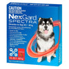 Nexgard Spectra Dog 30.1-60kg Red 6 Pack-Habitat Pet Supplies
