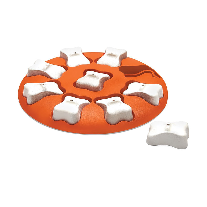Nina Ottosson DogSmart Bone Puzzle Feeder Dog Toy-Habitat Pet Supplies