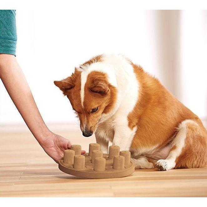 Nina Ottosson DogSmart Wooden Puzzle Feeder Dog Toy