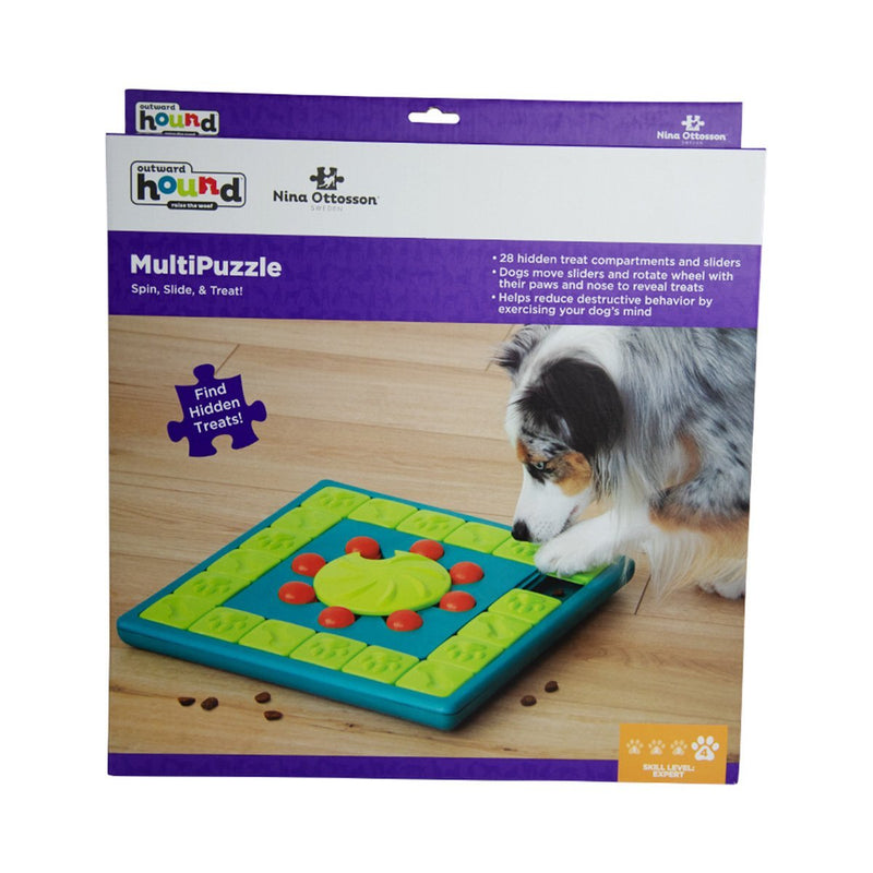 Nina Ottosson Multipuzzle Puzzle Feeder Dog Toy