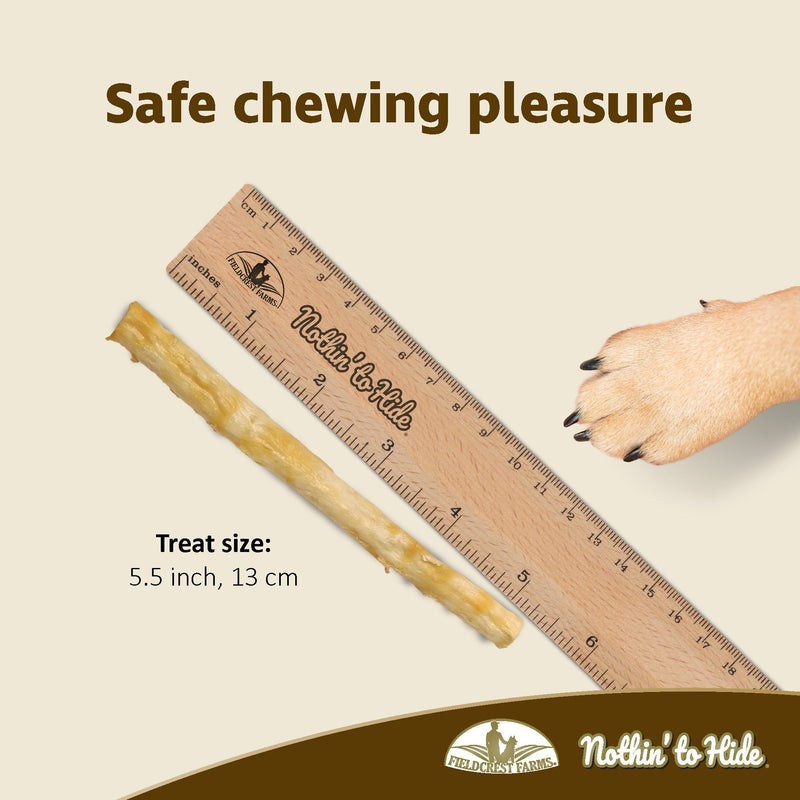 Nothin to Hide Chicken Twist Stix Small Dog Treats 10 Pack