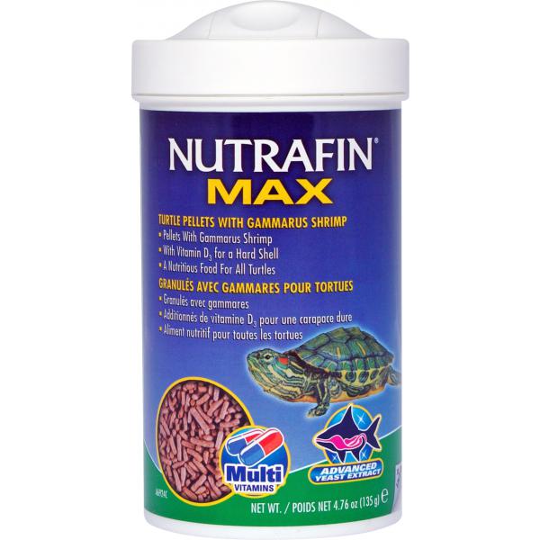 Nutrafin Turtle Pellets with Gammarus Shrimp 135g-Habitat Pet Supplies