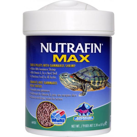 Nutrafin Turtle Pellets with Gammarus Shrimp 65g