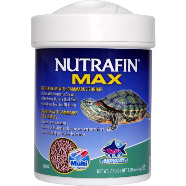 Nutrafin Turtle Pellets with Gammarus Shrimp 65g-Habitat Pet Supplies