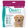 OraVet Dental Hygiene Chews for Large Dogs 14 Pack-Habitat Pet Supplies