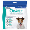 OraVet Dental Hygiene Chews for Small Dogs 28 Pack-Habitat Pet Supplies