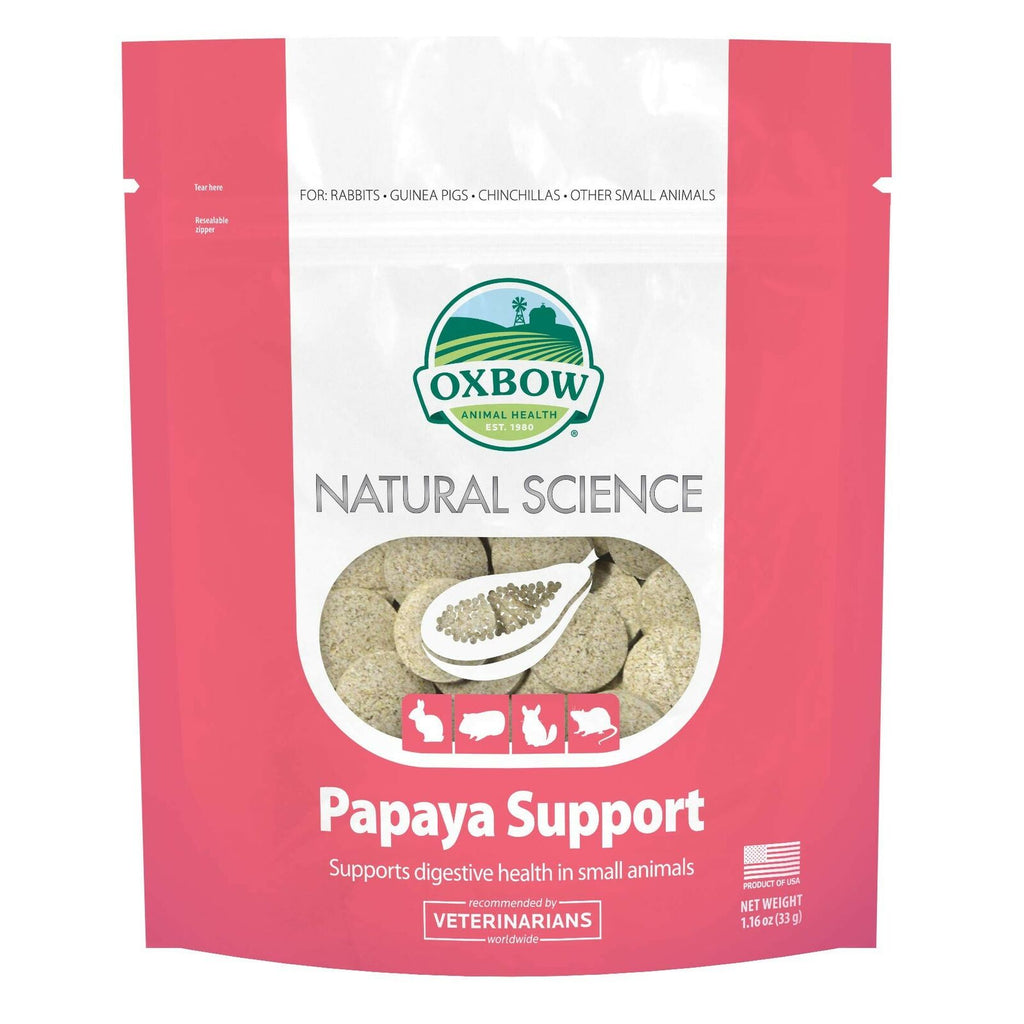 Oxbow Natural Science Papaya Support 33g-Habitat Pet Supplies
