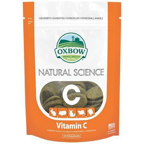 Oxbow Natural Science Vitamin C 60 Pack-Habitat Pet Supplies