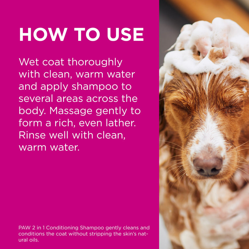 PAW by Blackmores 2-in-1 Conditioning Shampoo for Dogs 500ml