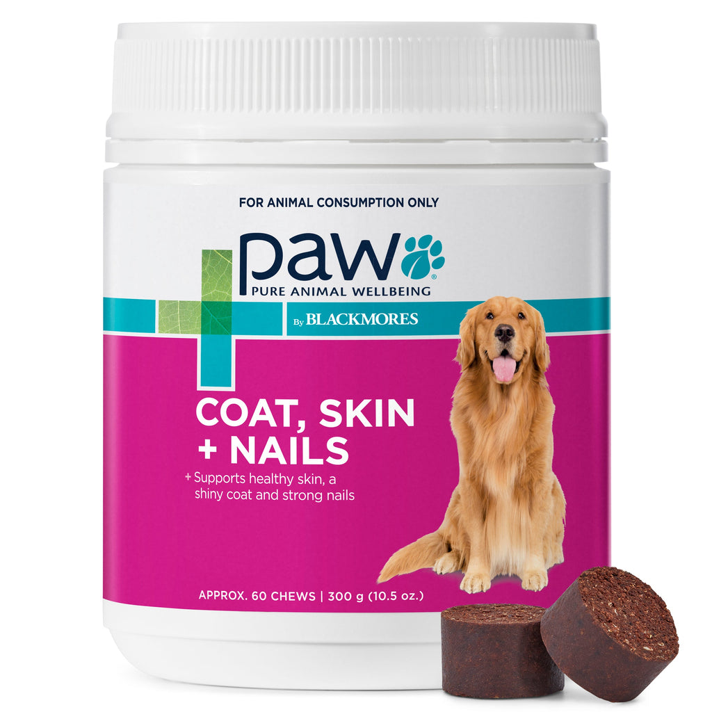 PAW by Blackmores Coat, Skin and Nails Chews for Dogs 300g-Habitat Pet Supplies