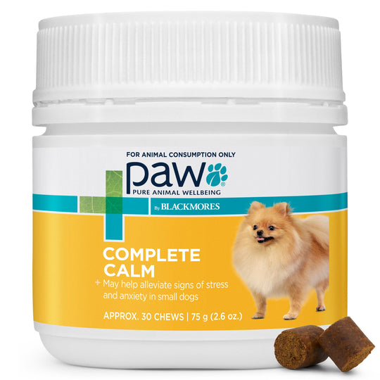PAW by Blackmores Complete Calm Small Chews for Dogs 75g