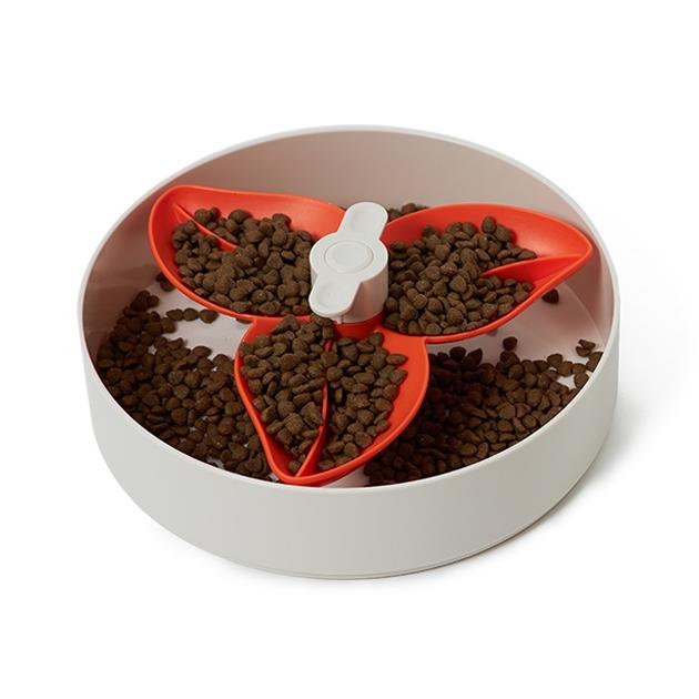 Pet DreamHouse Spin Interactive Slow Feeder for Dogs Bougainvillea***