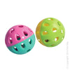 Pet One Cat Toy Soccer Ball Cat Toy Mixed Colour-Habitat Pet Supplies