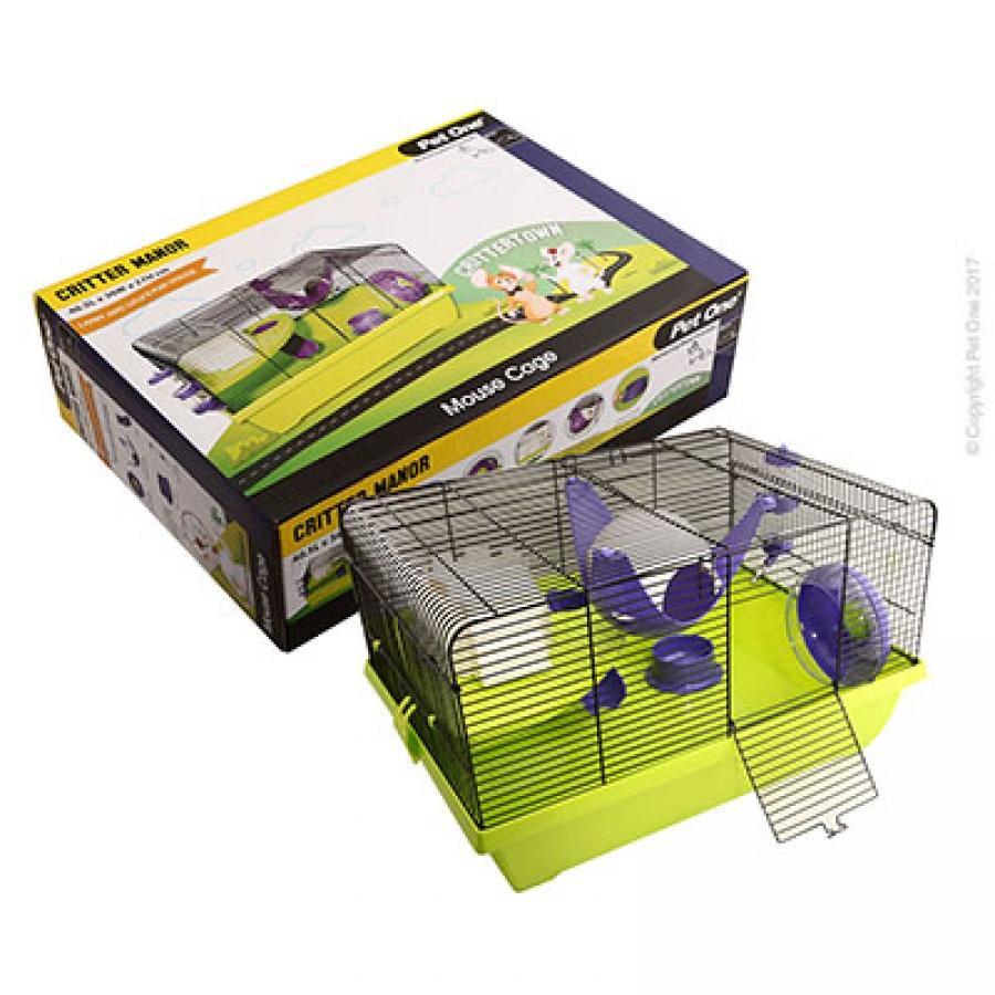 Pet One Critter Manor Mouse Cage-Habitat Pet Supplies