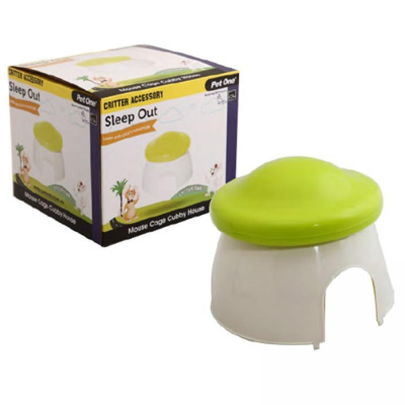 Pet One Sleep Out Mouse House-Habitat Pet Supplies