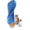 Pet and Me Silicone Grooming Brush Blue