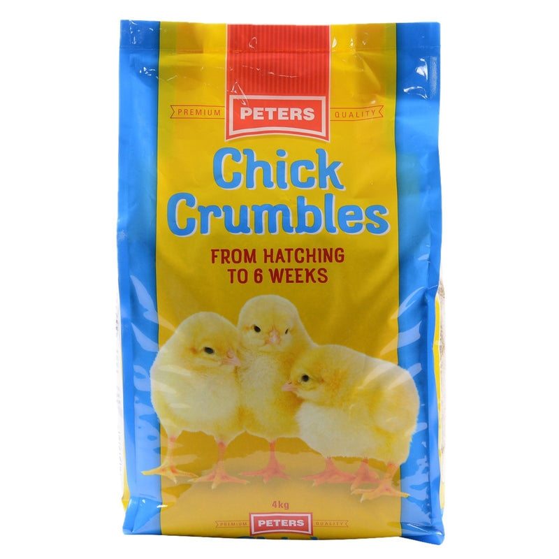 Peters Chick Crumbles Chicken Food 4kg (+_+)-Habitat Pet Supplies