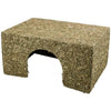 Peters Hay Hut Small Animal Edible Shelter Large (+_+)-Habitat Pet Supplies