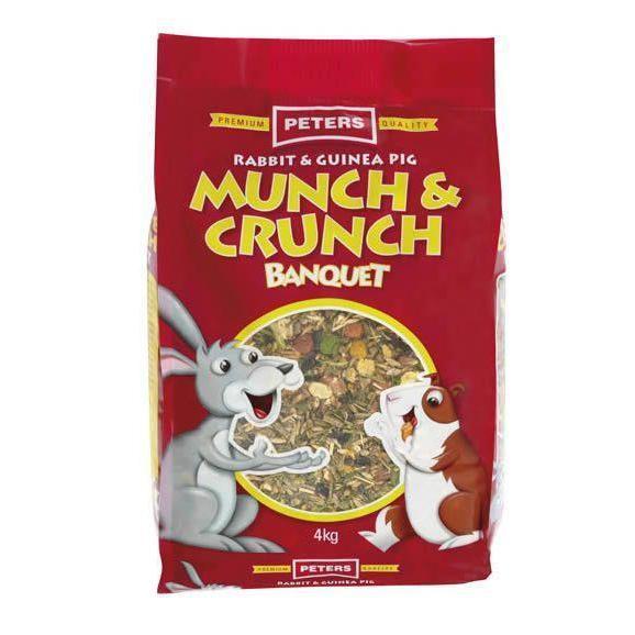 Peters Munch and Crunch Banquet Small Animal Food 4kg-Habitat Pet Supplies