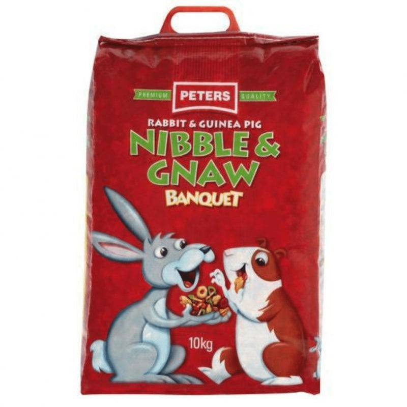 Peters Nibble and Gnaw Banquet Small Animal Food 10kg-Habitat Pet Supplies
