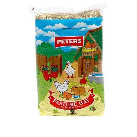 Peters Pasture Hay Small Animal Bedding and Food 2kg (+_+)-Habitat Pet Supplies