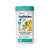 Petkin Toothwipes 40 Pack-Habitat Pet Supplies