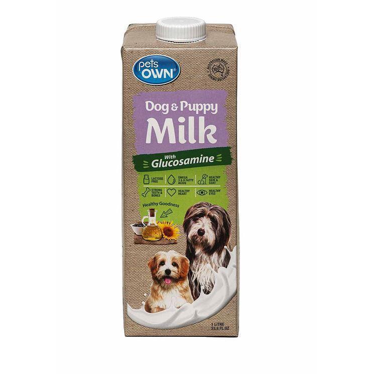 Pets Own Dog and Puppy Milk 1L-Habitat Pet Supplies