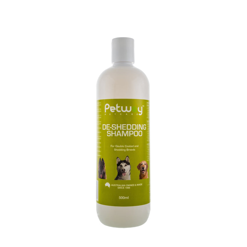 Petway De-Shedding Shampoo 500ml-Habitat Pet Supplies