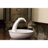Pioneer Pet Swan Water Fountain for Dogs and Cats 2.3L
