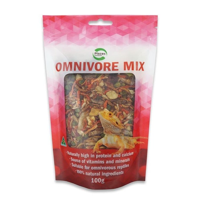 Pisces Freeze Dried Omnivore Mix 100g-Habitat Pet Supplies
