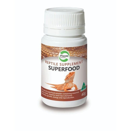 Pisces Superfood Powder for Reptiles 40g