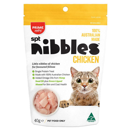 Prime Pantry Cat Nibbles Chicken Treats 40g