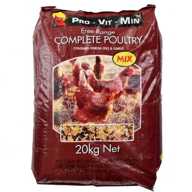 Pro-Vit-Min Complete Poultry Mix 20kg-Habitat Pet Supplies
