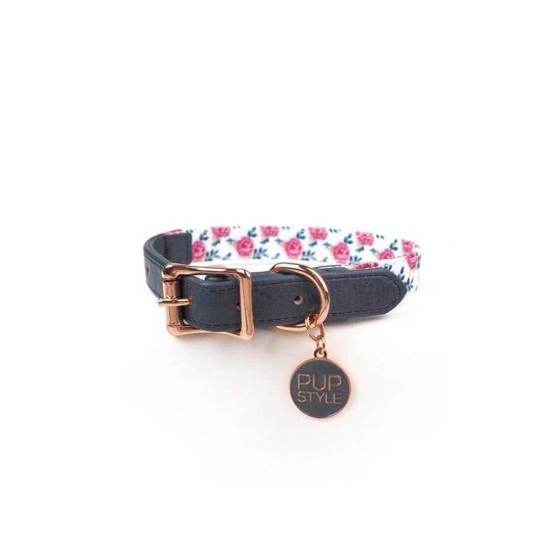 Pupstyle Fresh Blooms City Dog Collar Small***