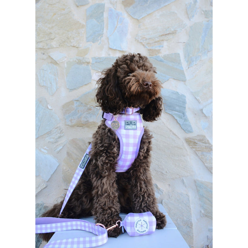 Pupstyle Suburban Berry Milkshake Dog Harness Extra Small