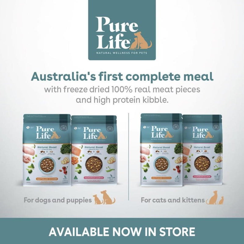 Pure Life Natural Boost Chicken Dry Kitten Food 6kg