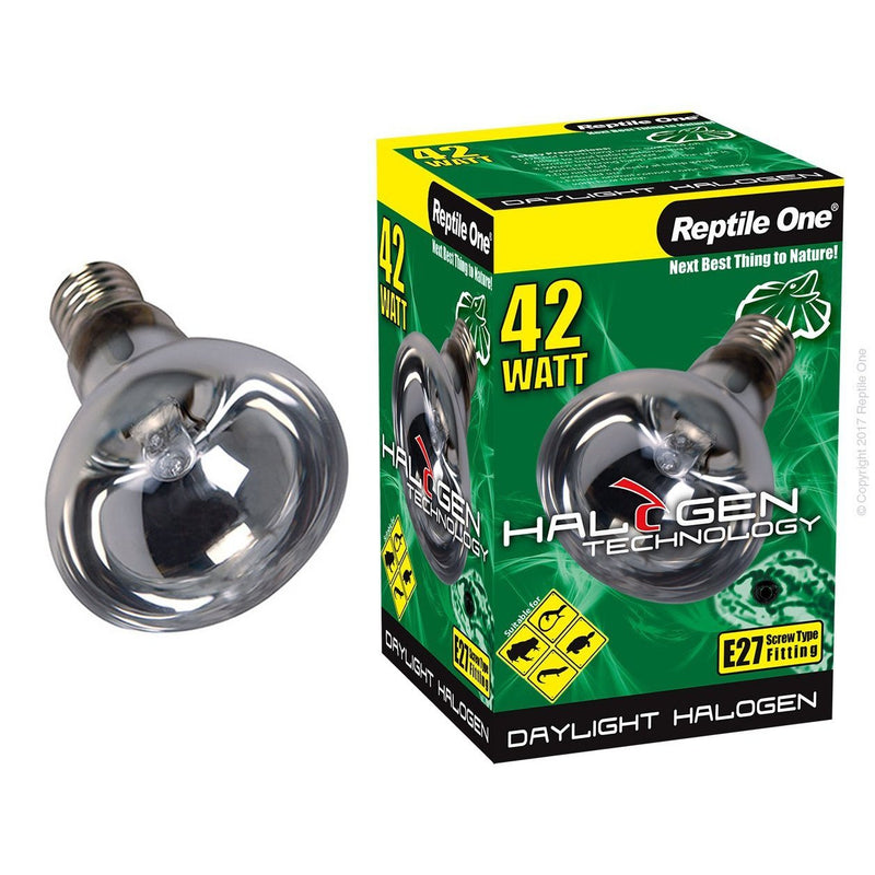 Reptile One Halogen Daylight 42W-Habitat Pet Supplies
